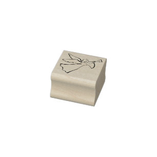 Angel with Trumpet Stamp