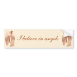 Angel Woman Bumper Sticker