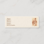 Angel Woman Mini Business Card