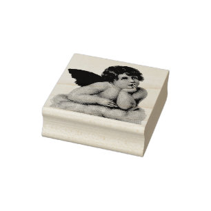 ANGEL Wood Art Stamp