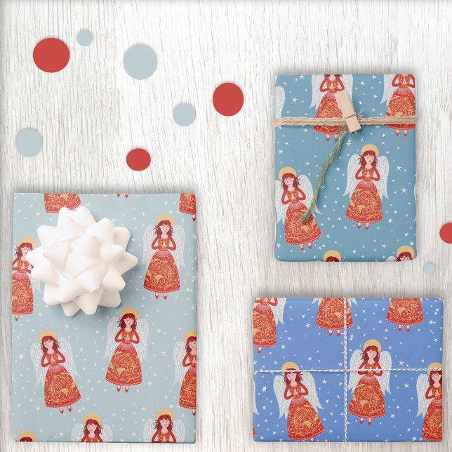 Angel Wrapping Paper Sheets (Creator Uploaded)