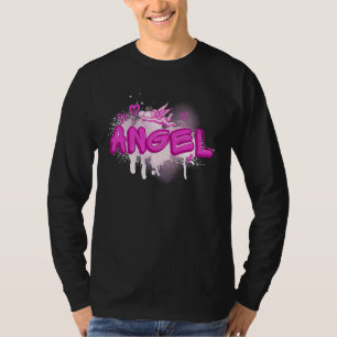 Angel y2k Aesthetic 2000s Millennial Nostalgia Pin T-Shirt