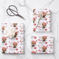 Angel Yorkie Wrapping Paper Flat Sheet Set of 3