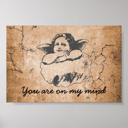 angel you are on my mind christian stores poster