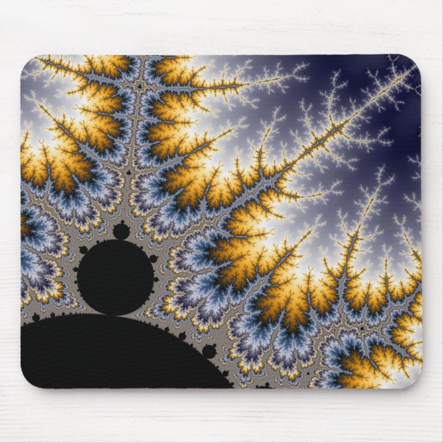 Angela - Fractal Mouse Pad (Front)
