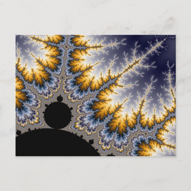 Angela - Fractal Postcard (Front)