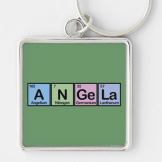 Angela made of Elements Keychain