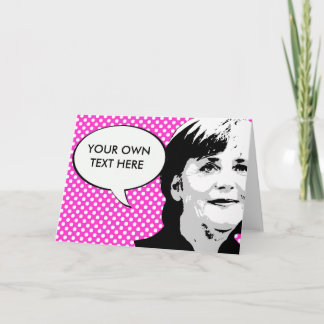 Angela Merkel Card