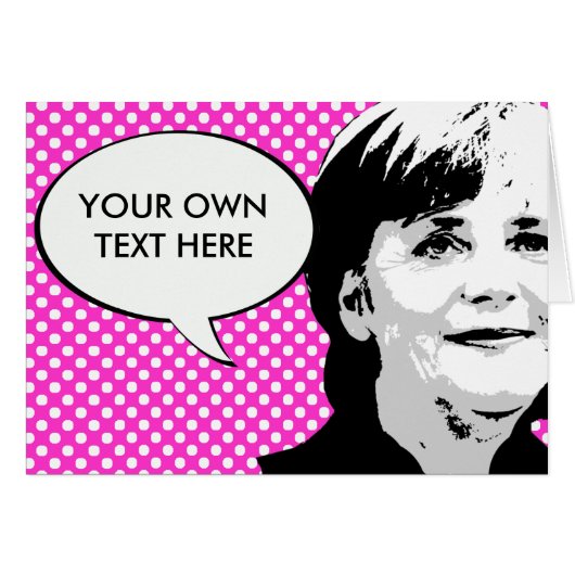 Angela Merkel Cards (Front Horizontal)