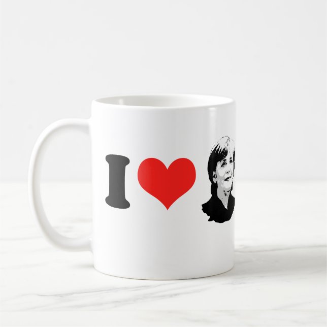 Angela Merkel Coffee Mug (Left)