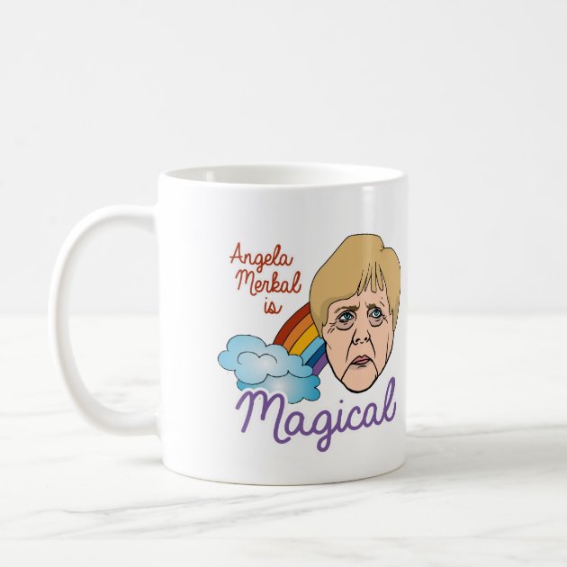 Angela Merkel is Magical Coffee Mug Zazzle