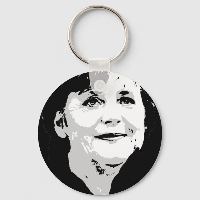 Angela Merkel Keychain (Front)