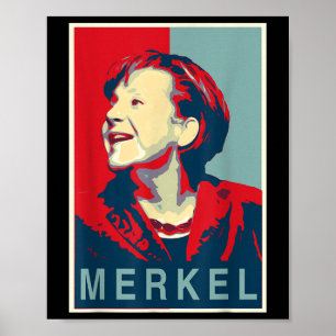 Angela Merkel - Obama Style  Poster