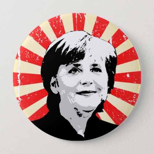 Angela Merkel Pinback Button