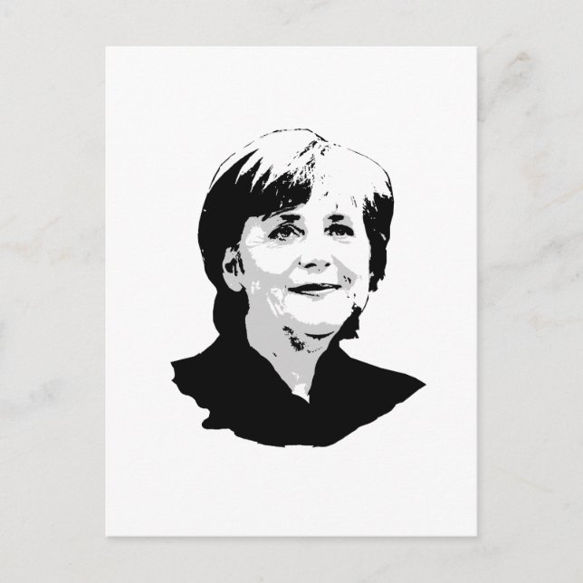 Angela Merkel Postcard (Front)