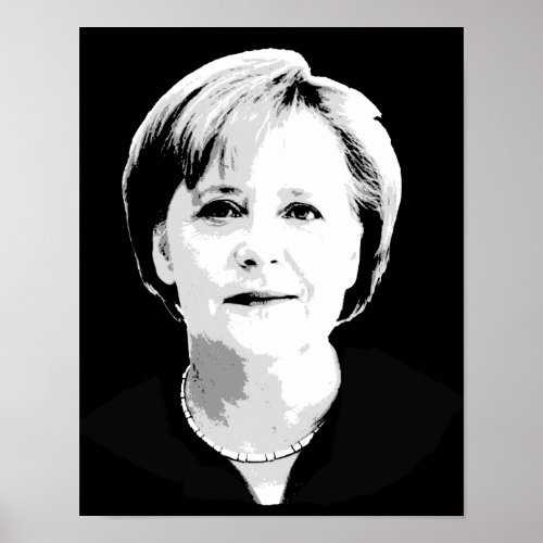 Angela Merkel Poster