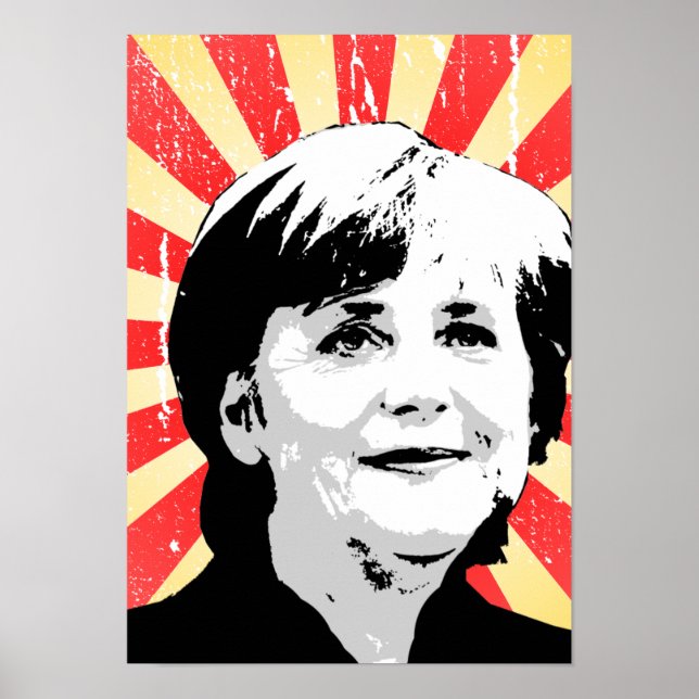 Angela Merkel Poster (Front)