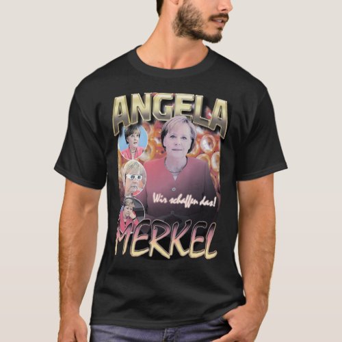 Angela Merkel Rap Bootleg Tee Classic T_Shirt