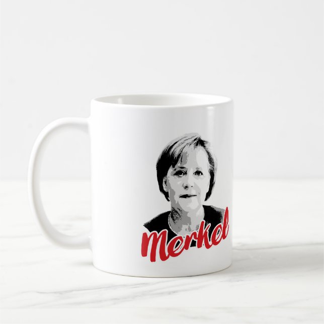 ANGELA MERKEL Signature - -  Coffee Mug (Left)
