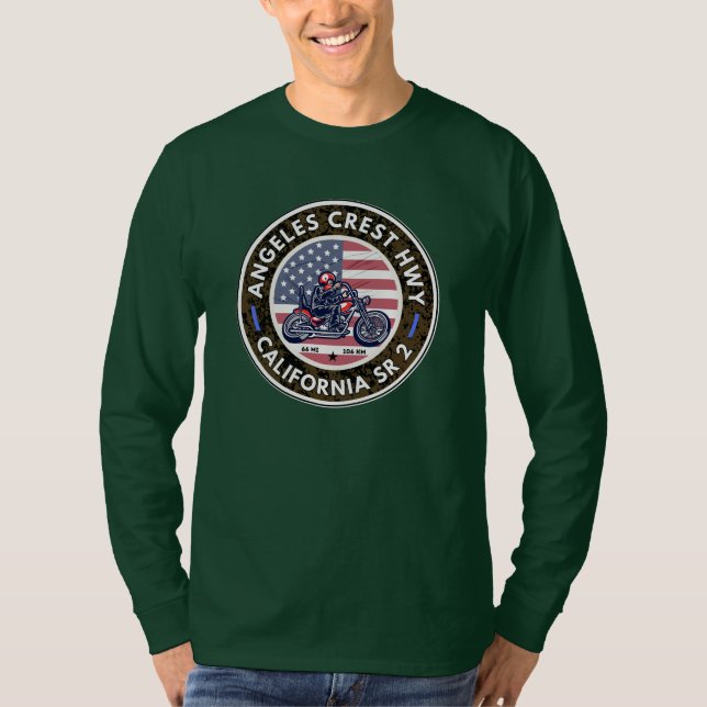  Angeles Crest Highway California State Route gift T-Shirt (Front)