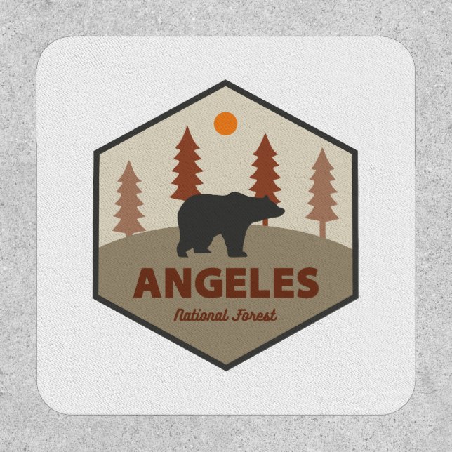 Angeles National Forest California Bear Patch (Front)