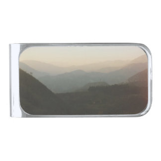 Angeles National Forest - California - USA Silver Finish Money Clip