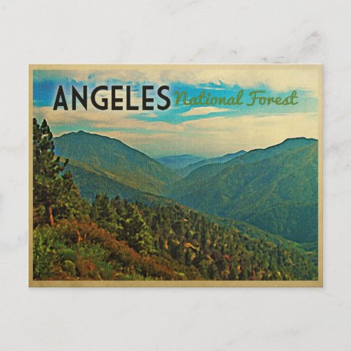 Angeles National Forest Postcard