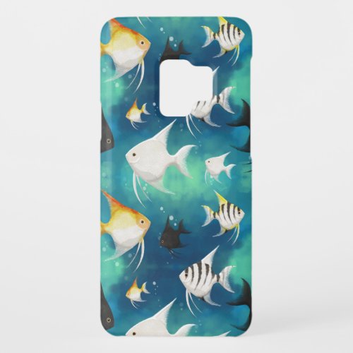 Angelfish Aquarium Pattern Case_Mate Samsung Galaxy S9 Case