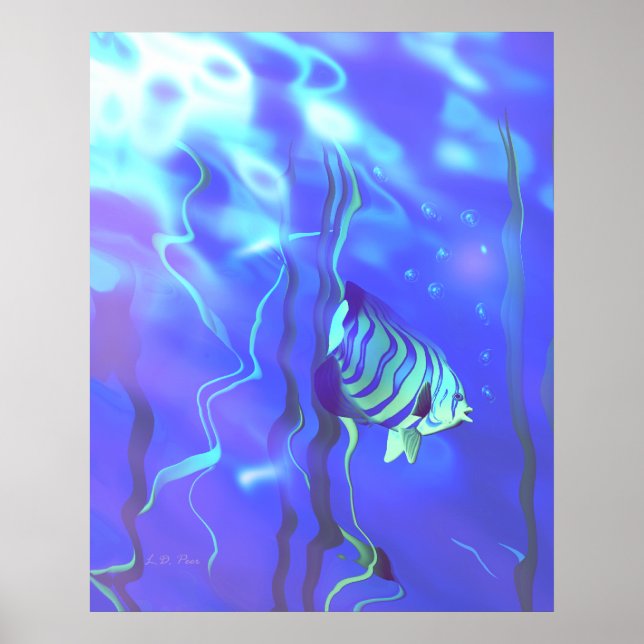 Angelfish Blues Poster (Front)