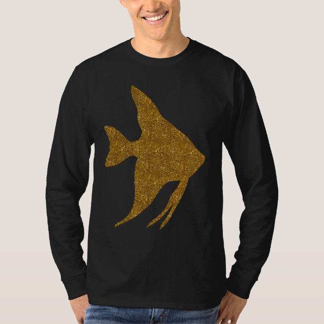 Angelfish  For Women Girl Pet Monkfish Freshwater T-Shirt (Front)