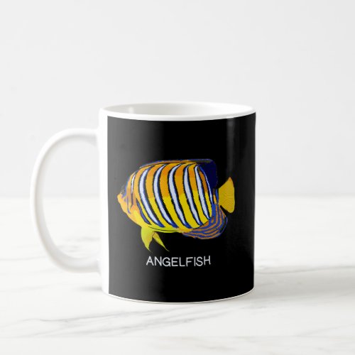 Angelfish Freshwater Aquarium Fish Coffee Mug
