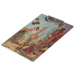 Angelfish in Coral, Vintage Tropical Fish in Ocean Clipboard