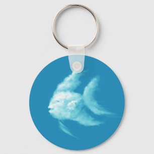 Angelfish Keychain