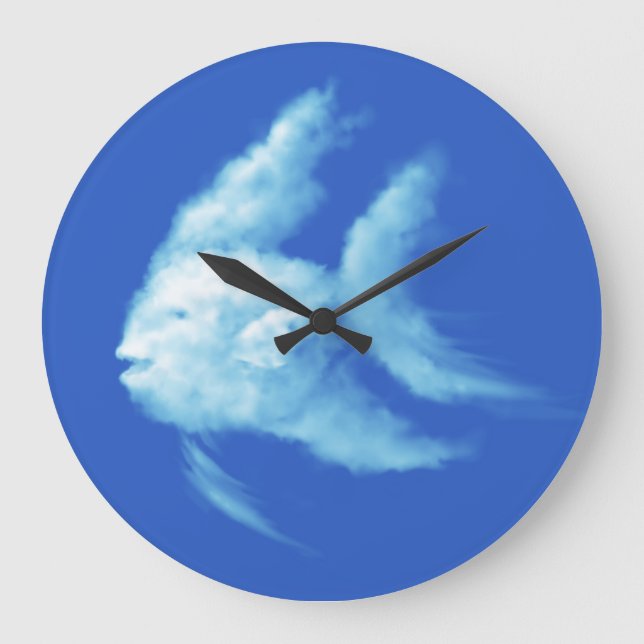 Angelfish Large Clock (Front)