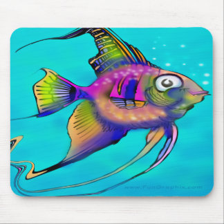 Angelfish Mouse Pad