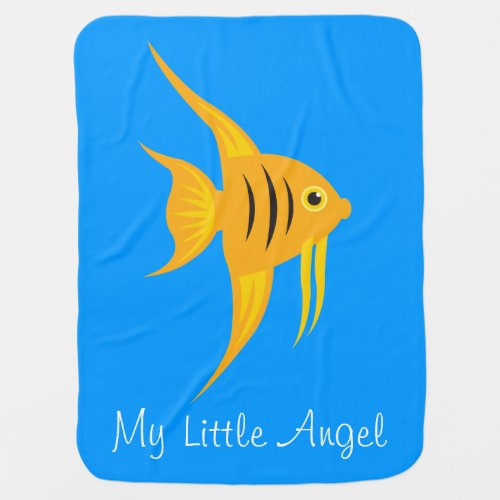 AngelFish_My Little Angel_Sweet  Adorable Baby Blanket