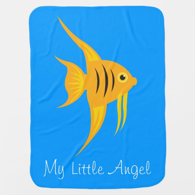 AngelFish_My Little Angel_Sweet & Adorable Baby Blanket (Front)