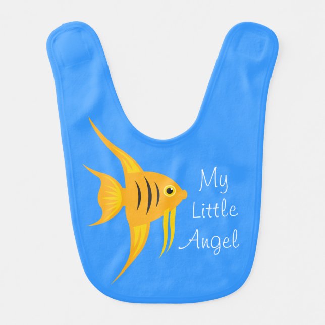 AngelFish_My Little Angel_Sweet & Adorable Bib (Front)