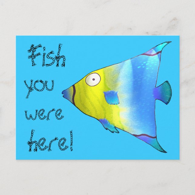 Angelfish Postcard (Front)