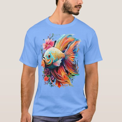 Angelfish Rainbow T_Shirt