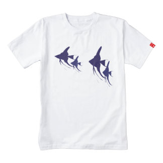Angelfish Zazzle HEART T-Shirt
