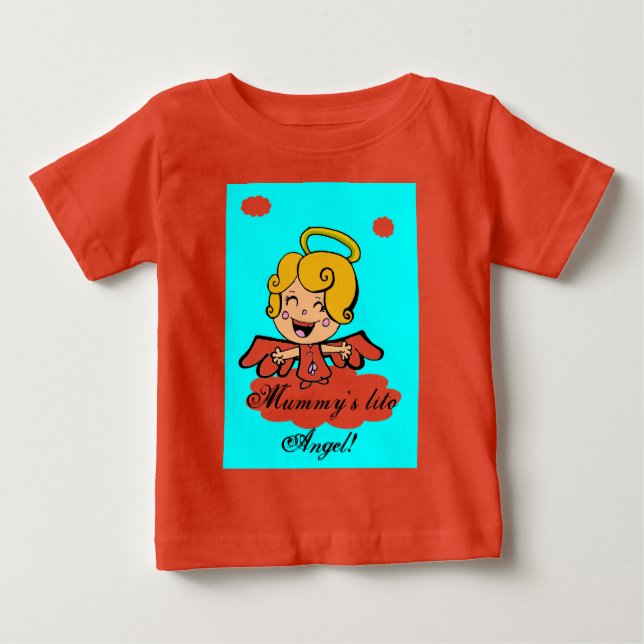 angelfly, Mummy's lito Angel! Baby T-Shirt (Front)