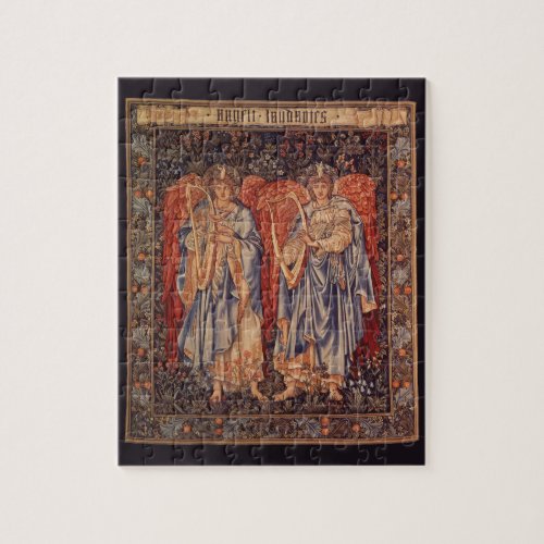 Angeli Laudantes by Sir Edward Coley Burne Jones Jigsaw Puzzle