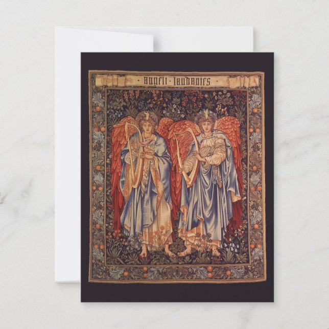 Angeli Laudantes (Praising Angels) by Burne Jones (Front)