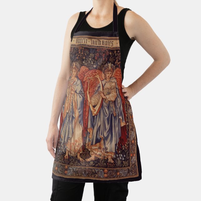 Angeli Laudantes (Praising Angels) by Burne Jones Apron (Insitu)