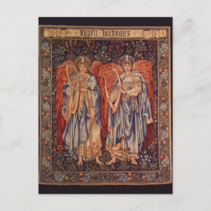Angeli Laudantes (Praising Angels) by Burne Jones Postcard