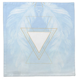 Angelic Connections Crystal Grid Cloth Napkin