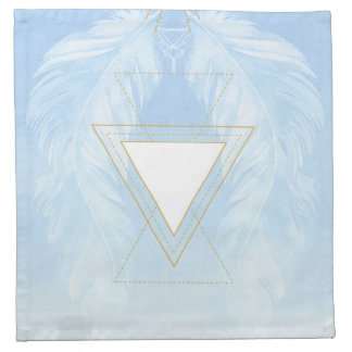 Angelic Connections Crystal Grid Cloth Napkin