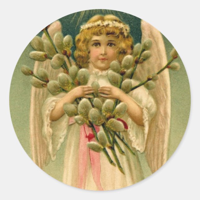 Angelic Easter stickers (Front)