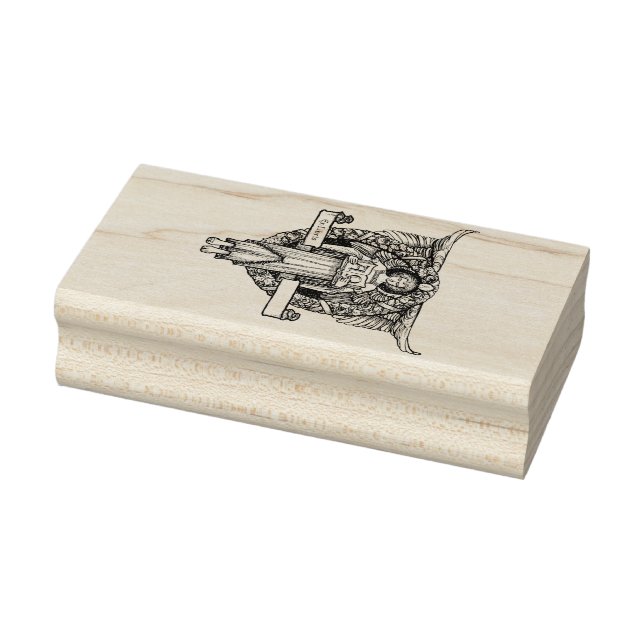 Angelic Ex-Libris Stamp (Stamp)